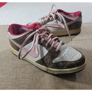 Vintage Nike Dunk Low XOXO Hugs & Kisses 2006 Shoes Size 6Y 309601-261 Rare